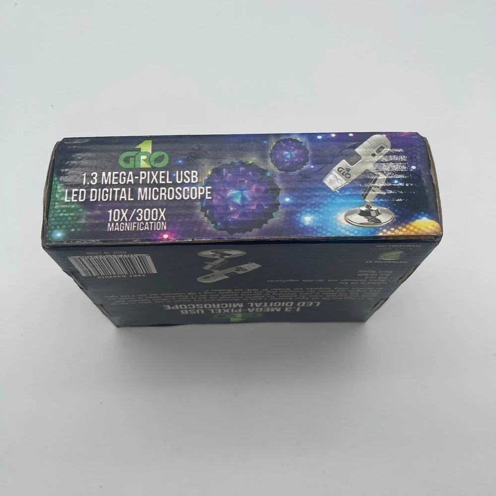 Gro1 1.3 Mega-Pixel USB‎ LED Digital Microscope 10x-300x Magnification